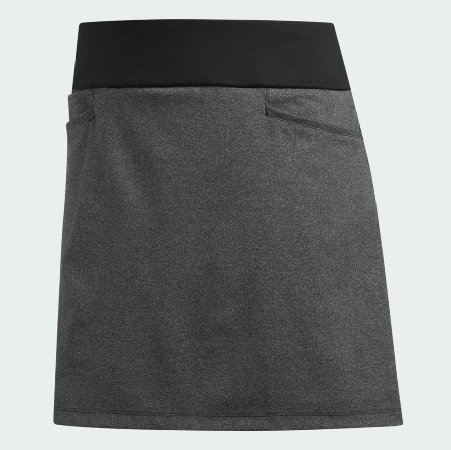 * Adidas Wholesale Women'S Ultimate Knit Heathered Skort | Women'S Golf Skirts & Skorts