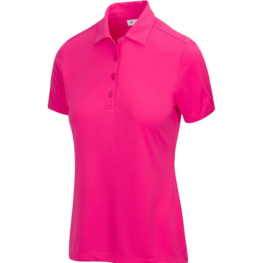 * Greg Norman Premium Women'S 2Below Short Sleeve Polo | Women'S Golf Shirts