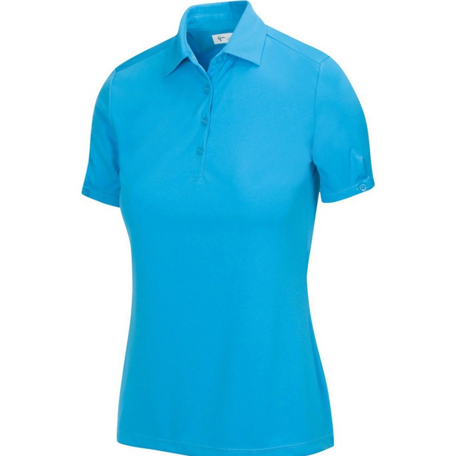 * Greg Norman Premium Women'S 2Below Short Sleeve Polo | Women'S Golf Shirts