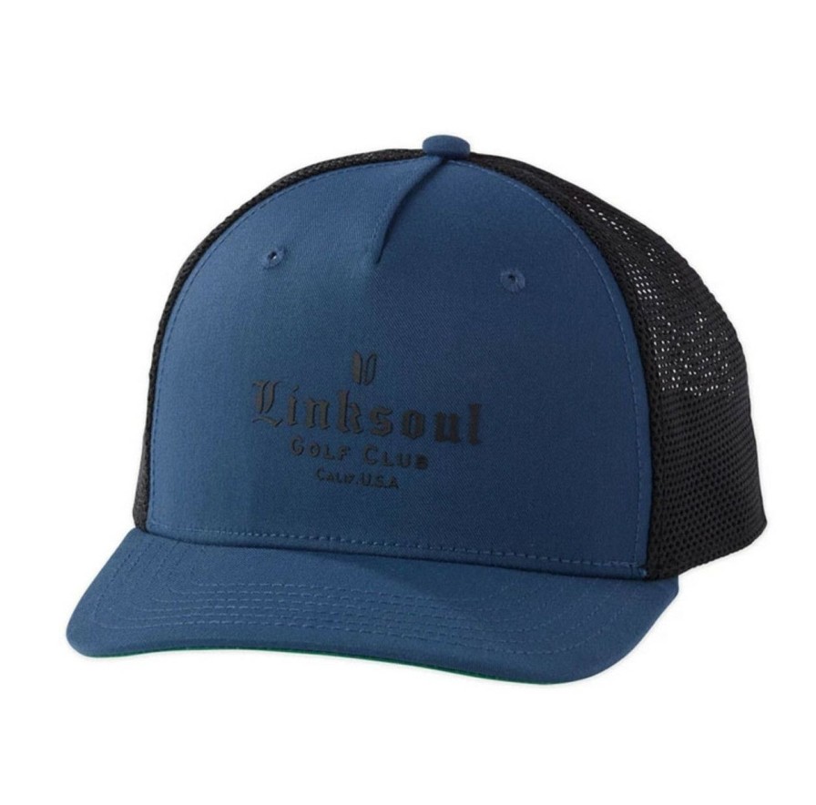 * Linksoul Sale Online Embossed Mesh Trucker Hat | Golf Hats