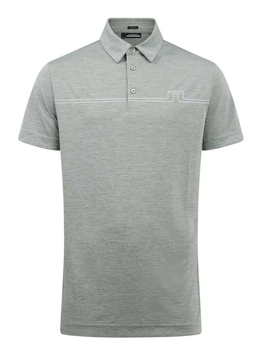 * J. Lindeberg Premium Clay Polo Relaxed Fit | Golf Shirts