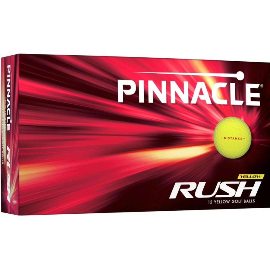 * Pinnacle Wholesale Rush Golf Balls Yellow 15 Pack | Balls