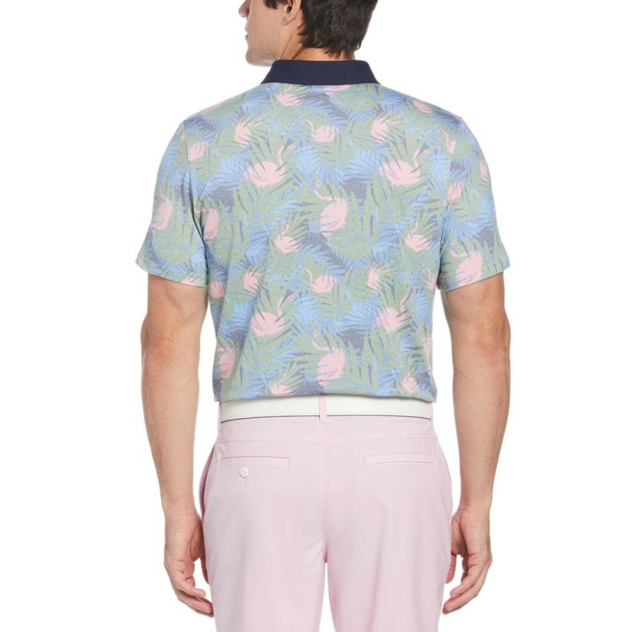 * Original Penguin Gift Selection Filtered Flamingo Print Polo | Golf Shirts