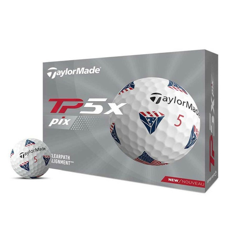 * Taylormade Outlet Sale Tp5X Pix Usa Golf Balls | Balls