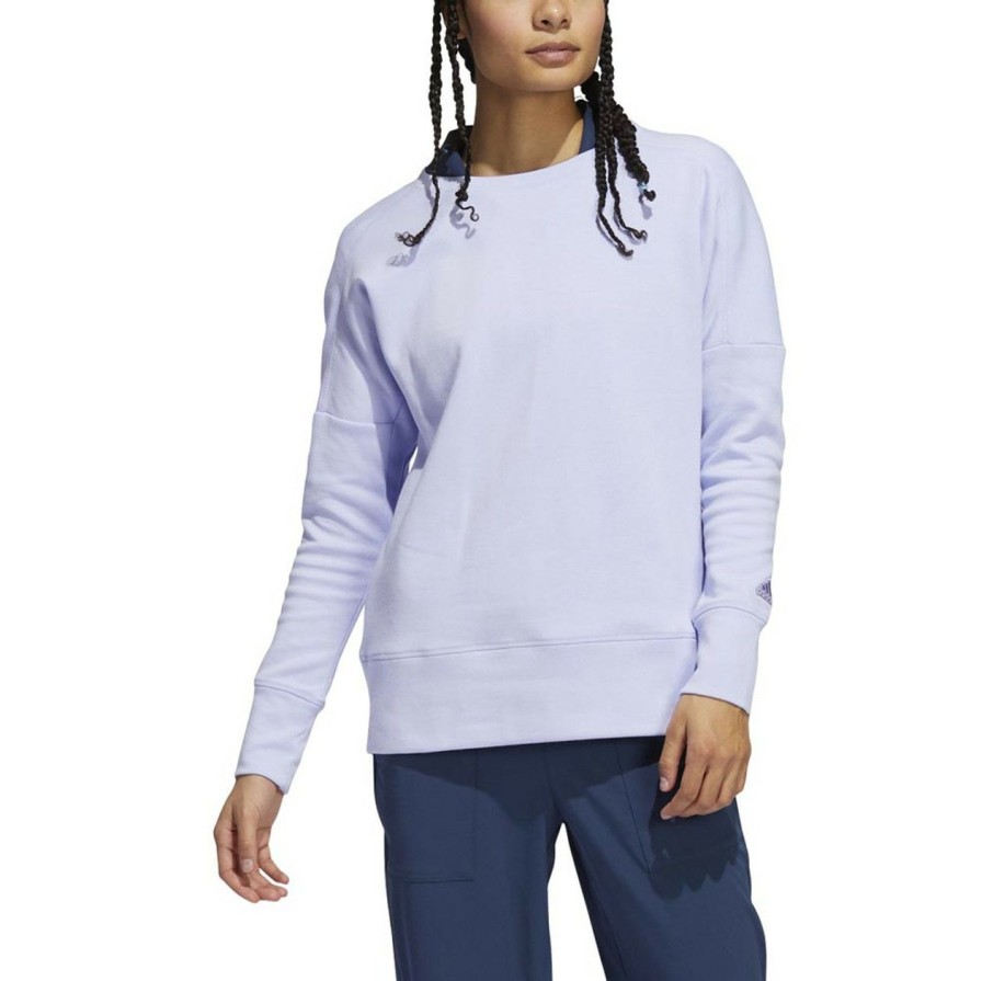 * Adidas Wholesale Women'S Go-To Sweatshirt | Women'S Golf Outerwear