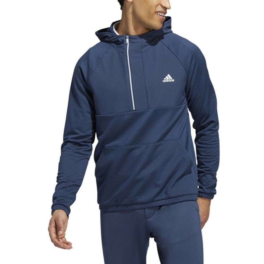 * Adidas Top Sellers Fleece Anorak 1/4 Zip | Golf Outerwear