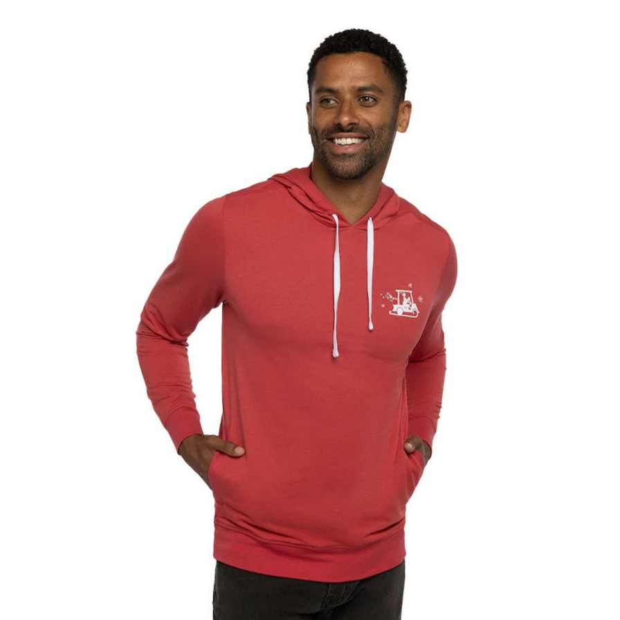 * Travis Mathew Excellent Chestnuts Roasting Hoodie | Golf Outerwear