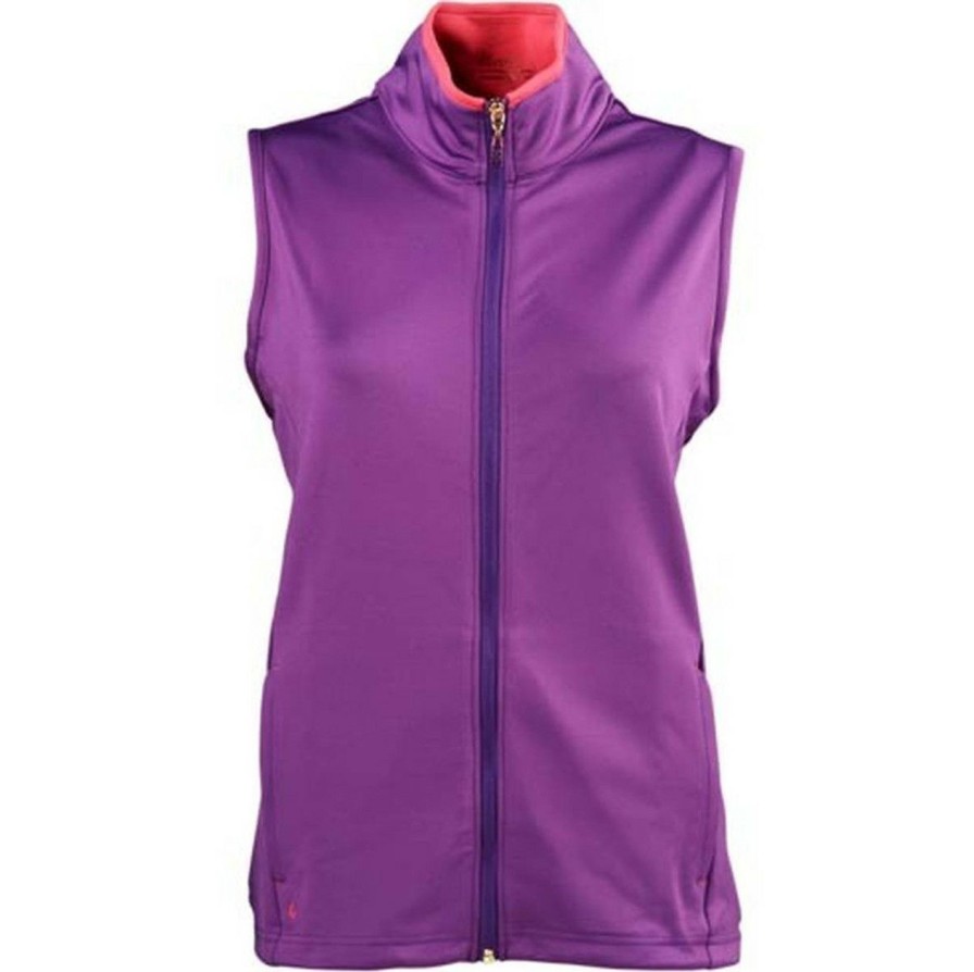 * Nancy Lopez Cut Price Leisure Vest | Women'S Golf Outerwear