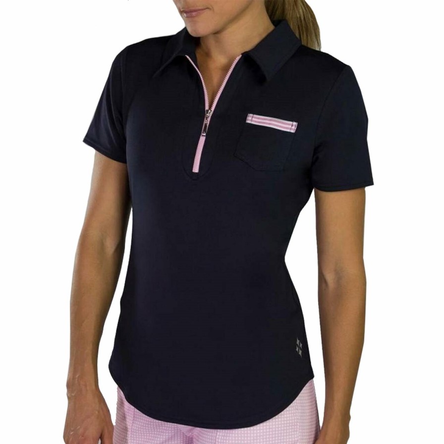 * Jofit Outlet Sale Grosgrain Pocket Polo | Women'S Golf Shirts