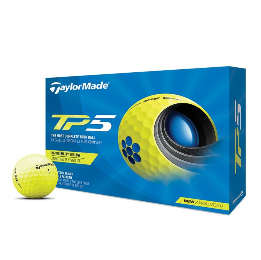 * Taylormade Special Style Tp5 Golf Balls Yellow | Balls