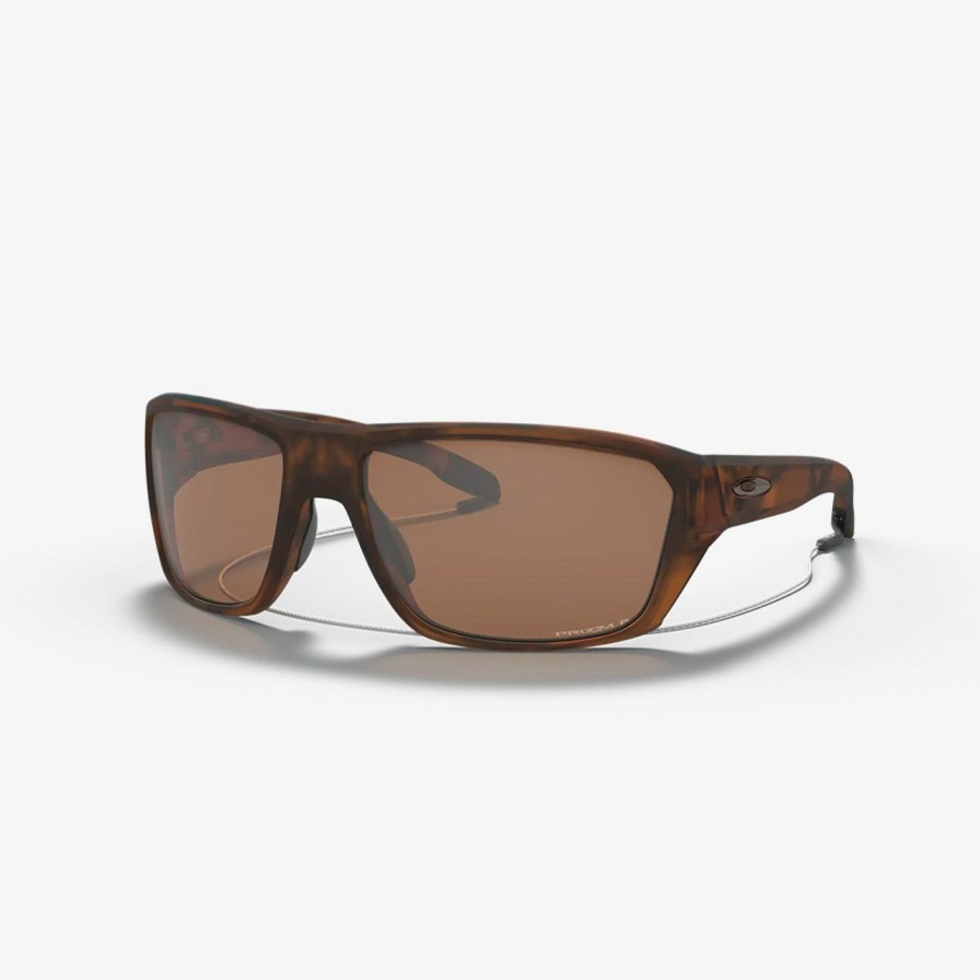 * Oakley New Arrivals Split Shot Matte Brown Tortoise/Prizm Tungsten Polarized | Men'S Sunglasses