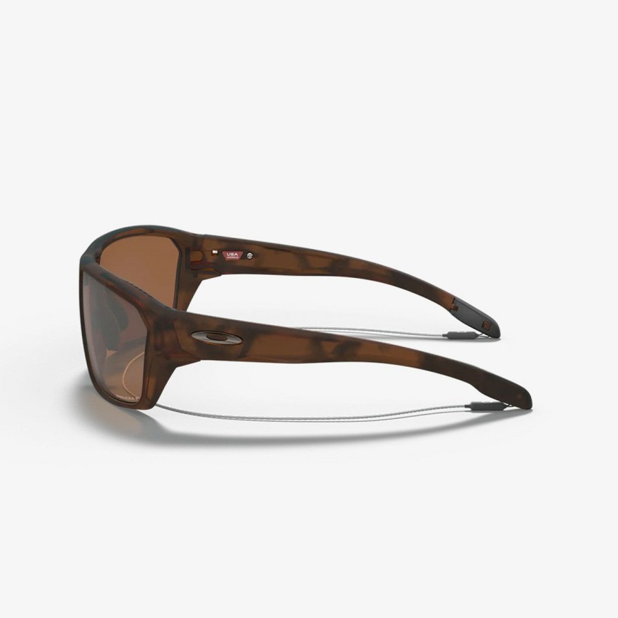 * Oakley New Arrivals Split Shot Matte Brown Tortoise/Prizm Tungsten Polarized | Men'S Sunglasses