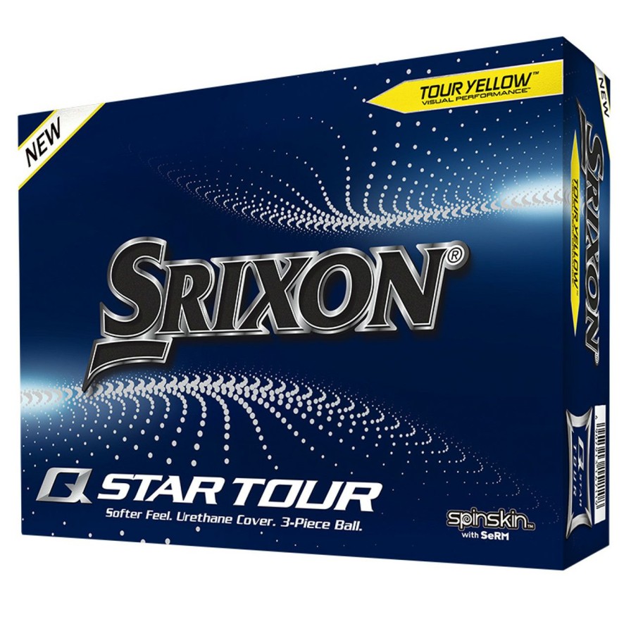 * Srixon Tendy Style Q-Star Tour Golf Balls Tour Yellow | Balls