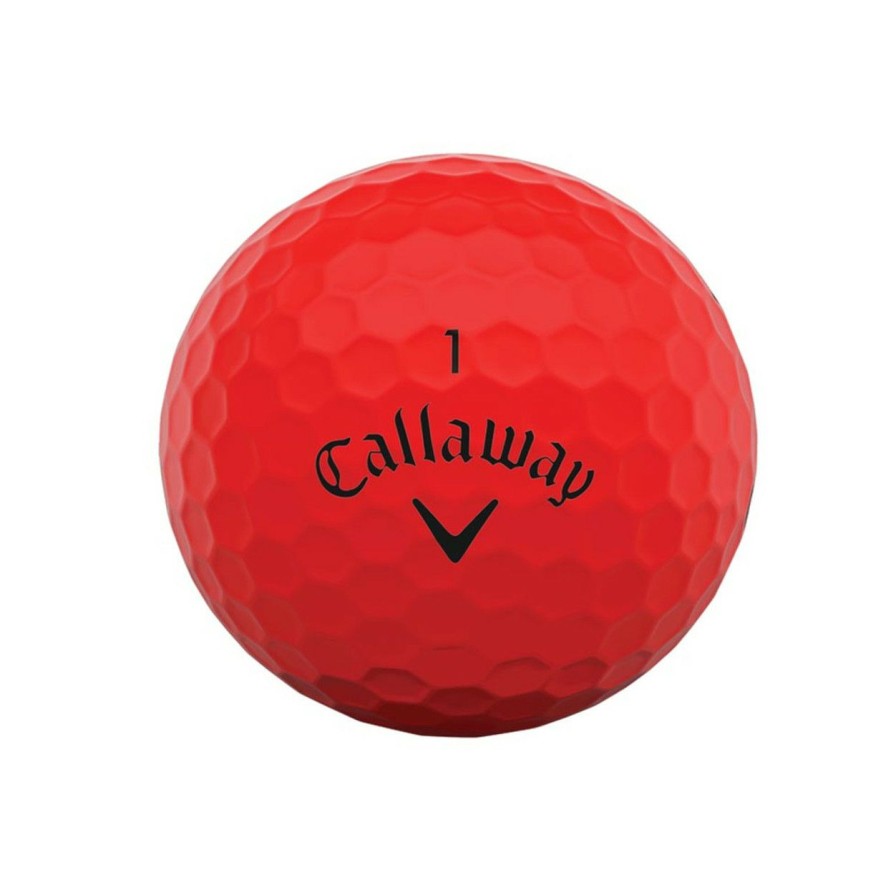 * Callaway Tendy Style Supersoft Golf Balls Matte Red | Balls