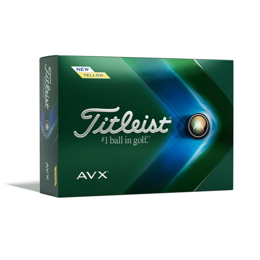 * Titleist Outlet Sale Avx Golf Balls Yellow 2022 | Balls