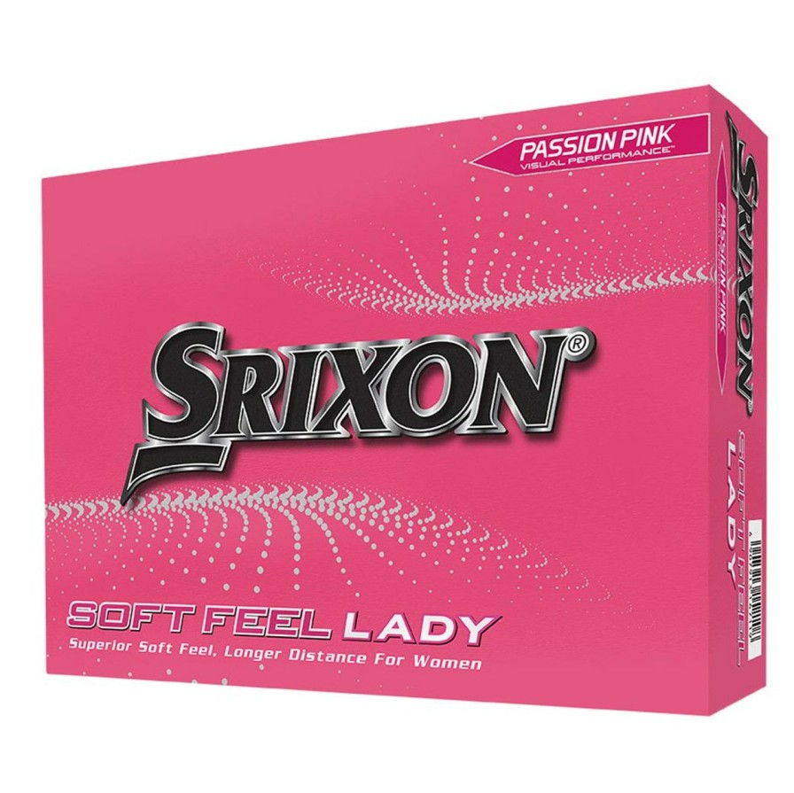 * Srixon Tendy Style Soft Feel Lady Golf Balls Passion Pink 2023 | Balls