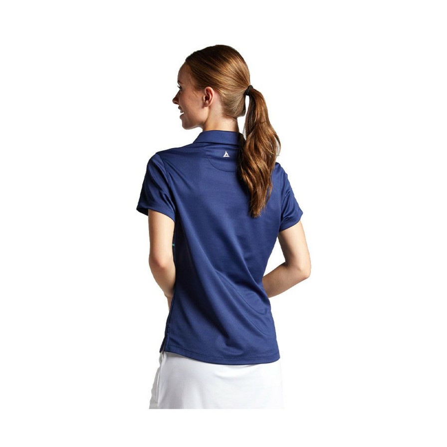 * Bermuda Sands New Arrivals Women'S Tatum Screen Print Polo | Women'S Golf Shirts