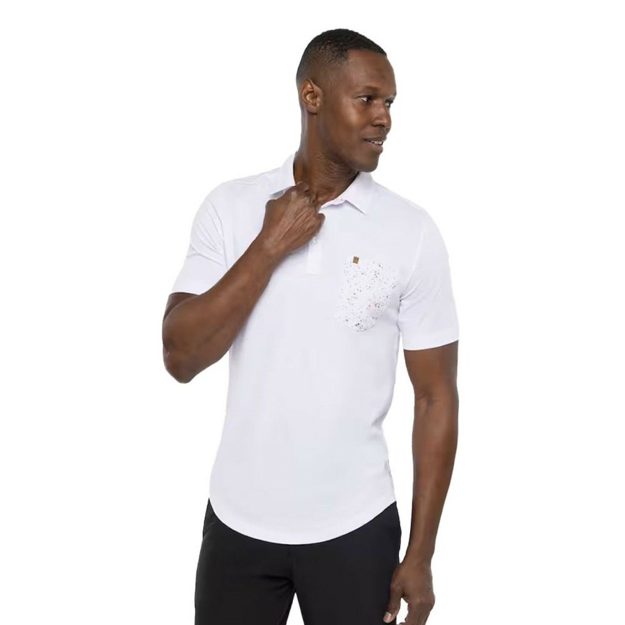 * Travis Mathew Sale Online Splatter Pocket Polo | Golf Shirts