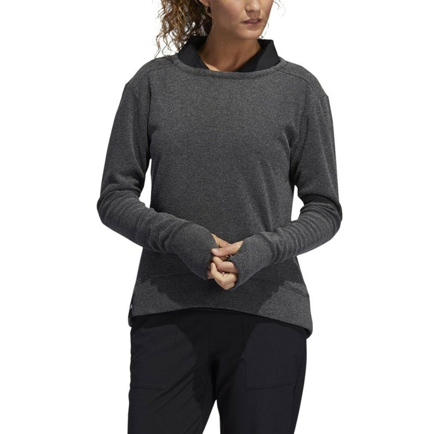 * Adidas Top Sell Women'S Fleece Sweatshirt | Women'S Golf Outerwear