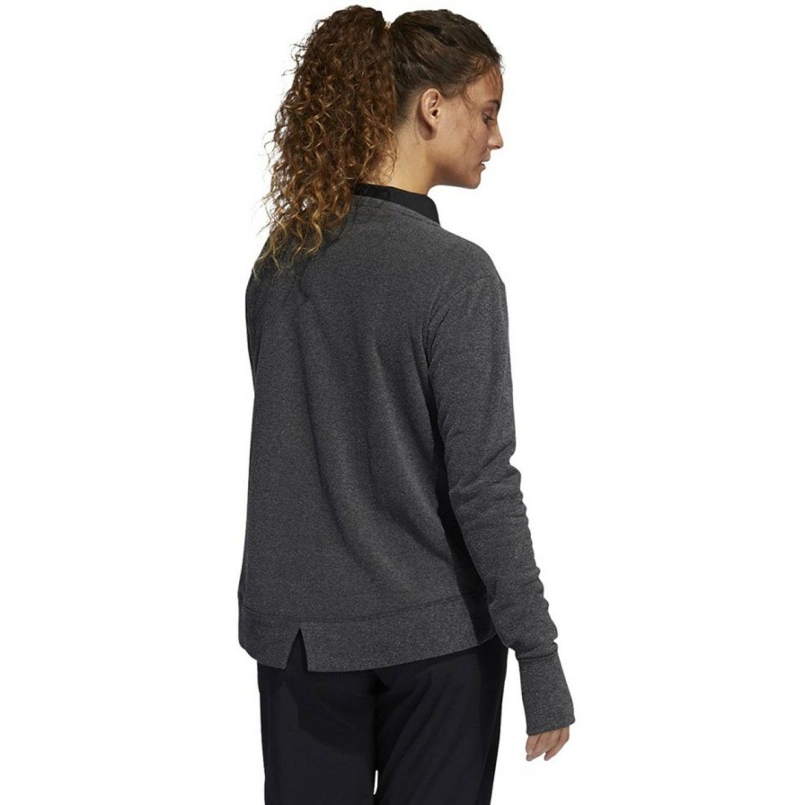 * Adidas Top Sell Women'S Fleece Sweatshirt | Women'S Golf Outerwear