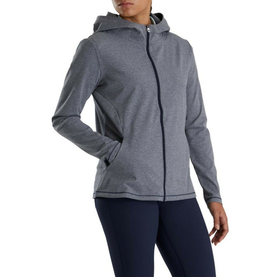 * Footjoy Special Style Women'S Full-Zip Hoodie | Women'S Golf Outerwear