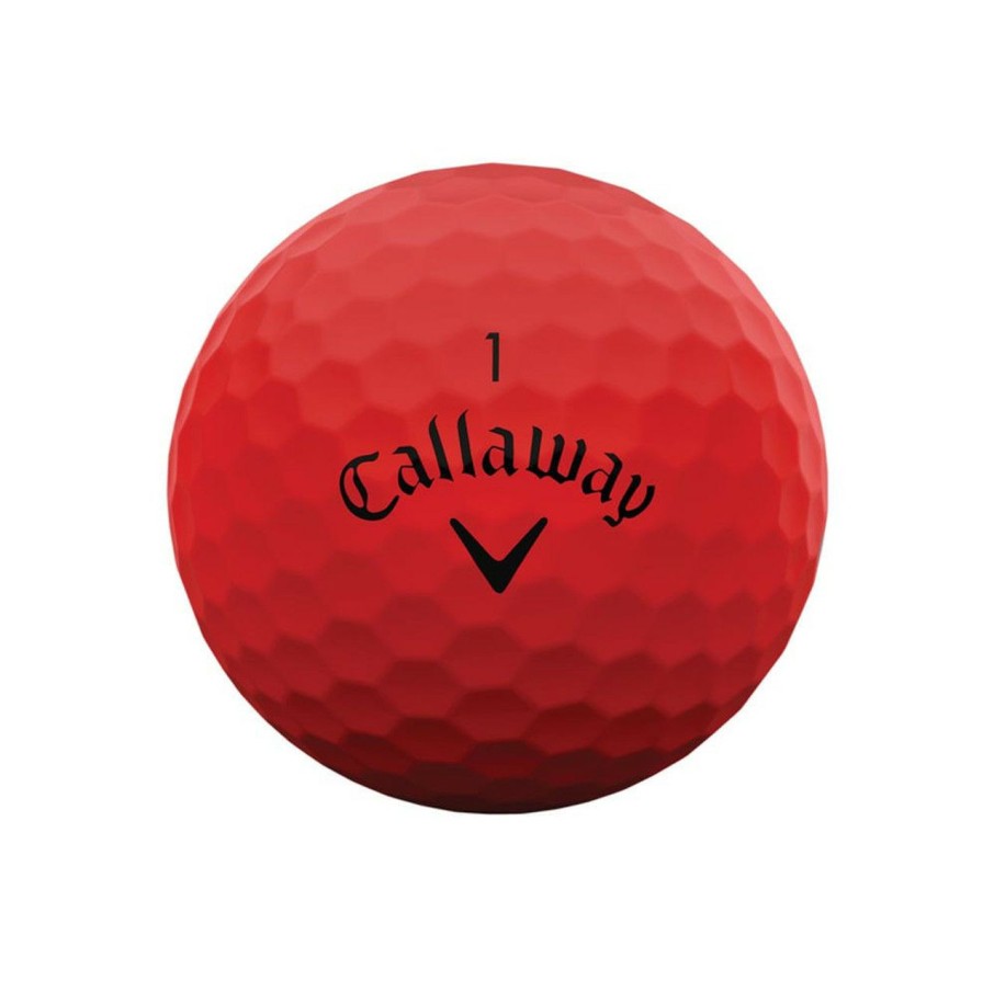 * Callaway Best Quality Supersoft Golf Balls Matte Red 2023 | Balls