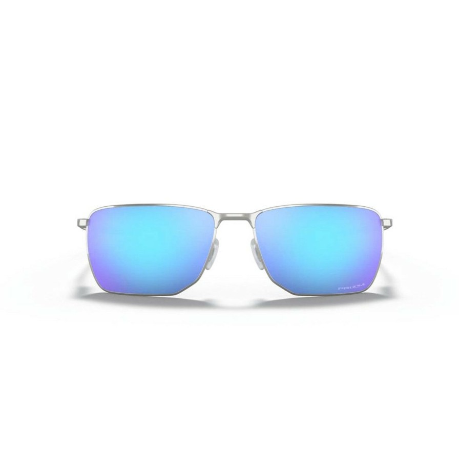 * Oakley Online Sales Ejector Sunglasses Satin Chrome/Prizm Sapphire | Men'S Sunglasses